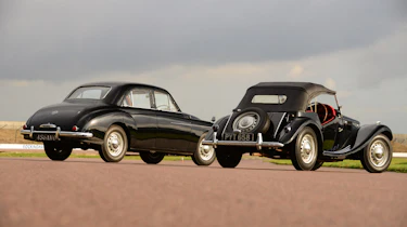MG TF and MG ZB Magnette rear header