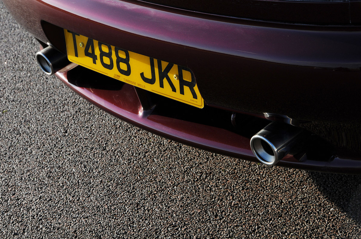 MG TF rear