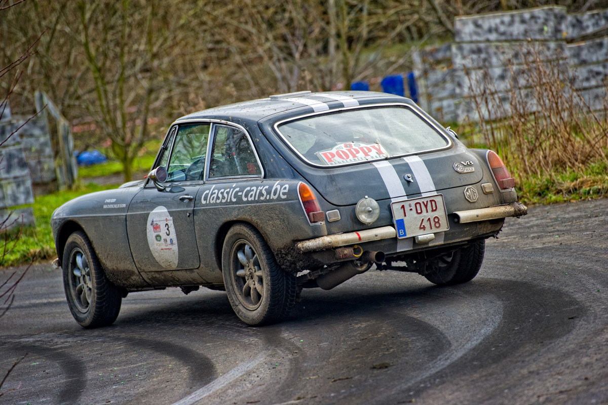 MGB rally
