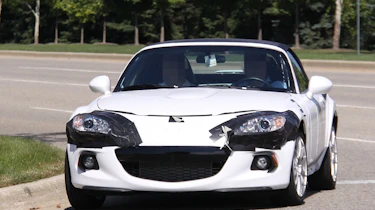 Mazda MX-5 test mule