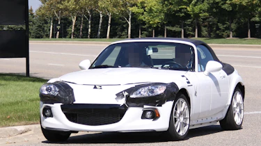 Mazda MX-5 test mule front