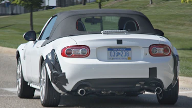 Mazda MX-5 test mule rear