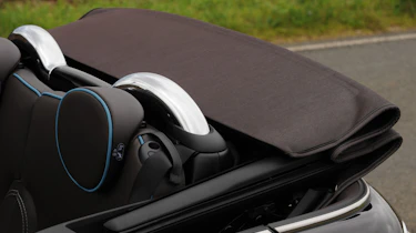 MINI Cooper S Highgate Convertible roof detail