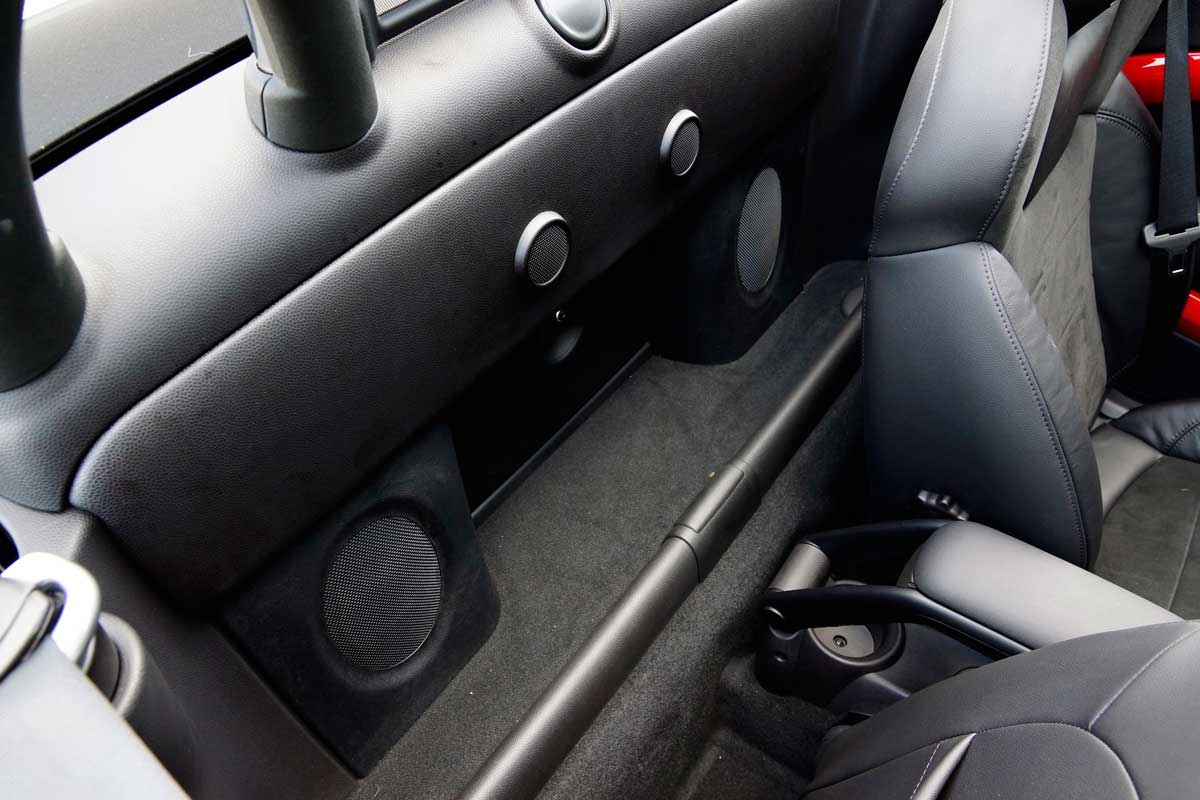 MINI JCW Roadster detail