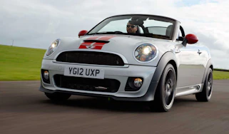 MINI JCW Roadster front action