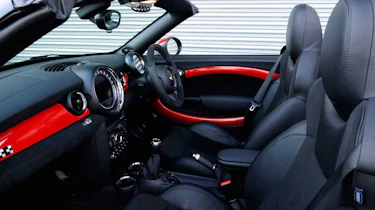 MINI JCW Roadster interior