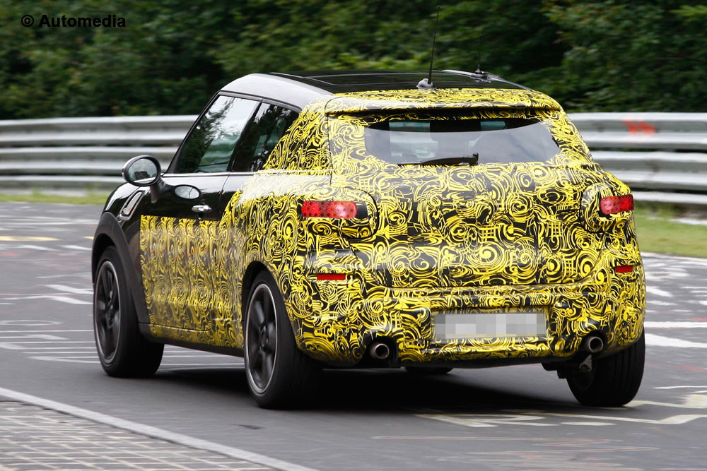 MINI Paceman rear tracking
