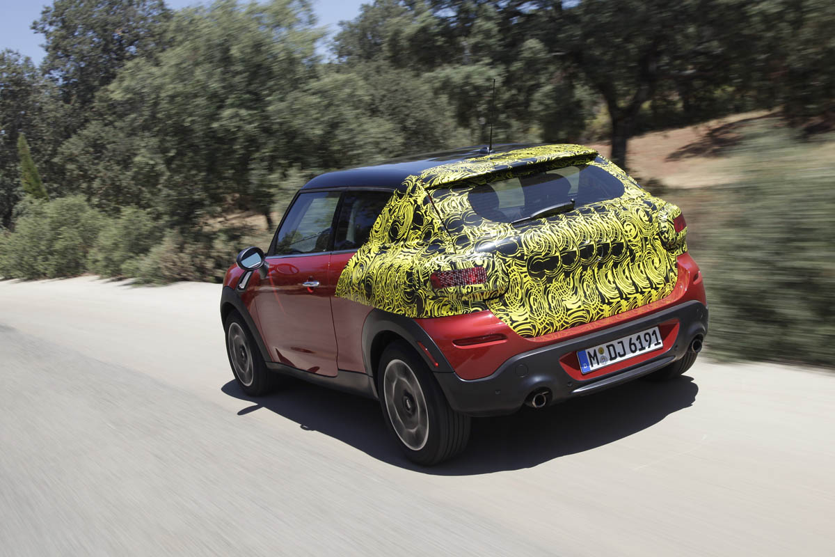 MINI Paceman rear tracking