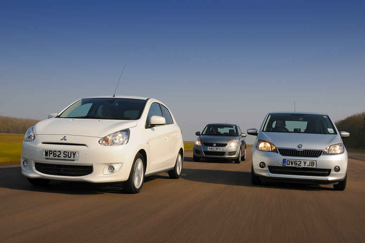 Mitsubishi Mirage vs rivals