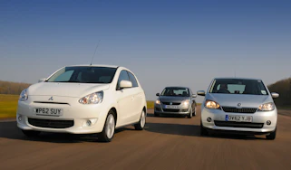 Mitsubishi Mirage vs rivals