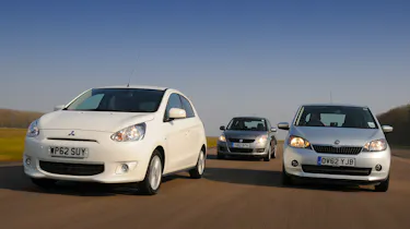 Mitsubishi Mirage vs rivals