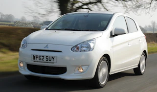 Mitsubishi Mirage 1.2 3 front tracking