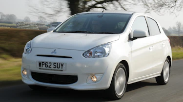 Mitsubishi Mirage 1.2 3 front tracking