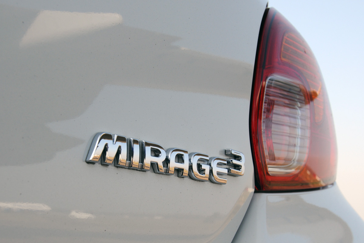 Mitsubishi Mirage 1.2 3 badge