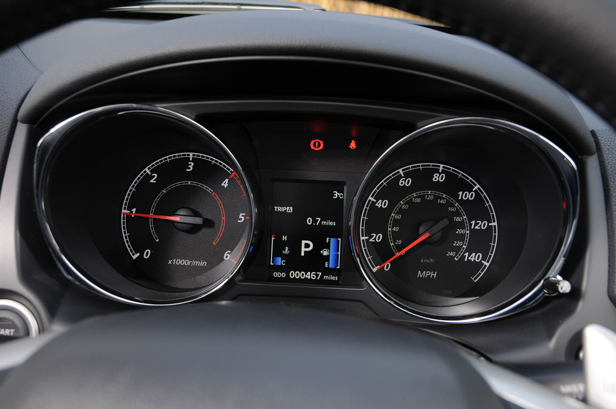 Mitsubishi ASX 4 2014 dials