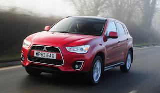 Mitsubishi ASX 4 2014 front right