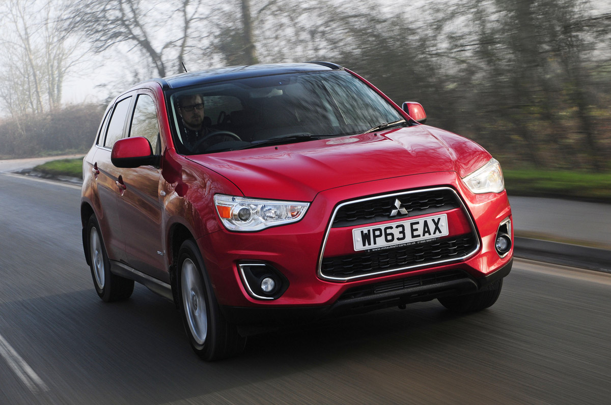 Mitsubishi ASX 4 2014 front track