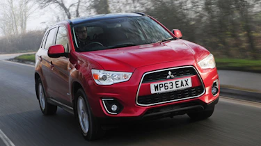 Mitsubishi ASX 4 2014 front track