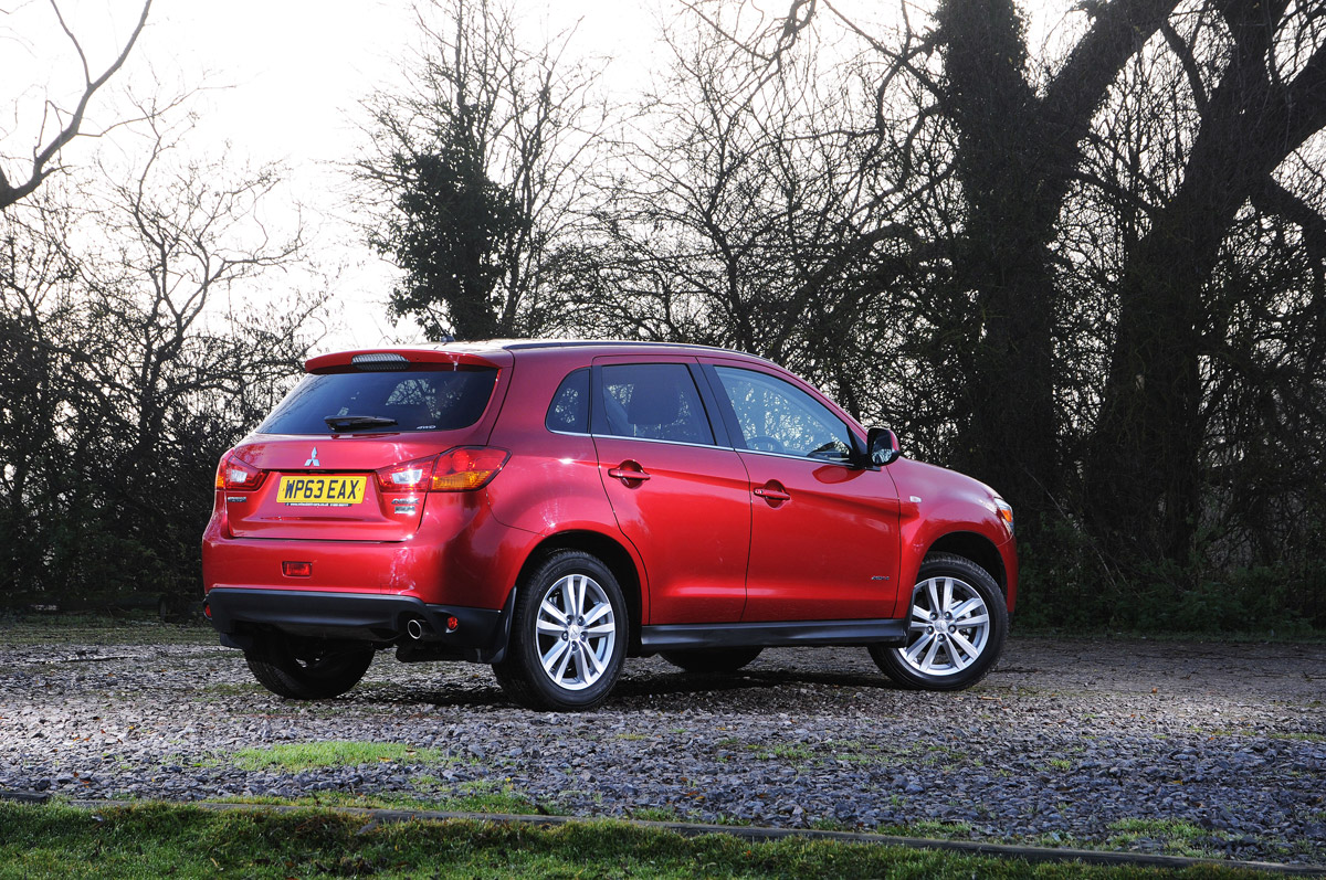 Mitsubishi ASX 4 2014 rear static