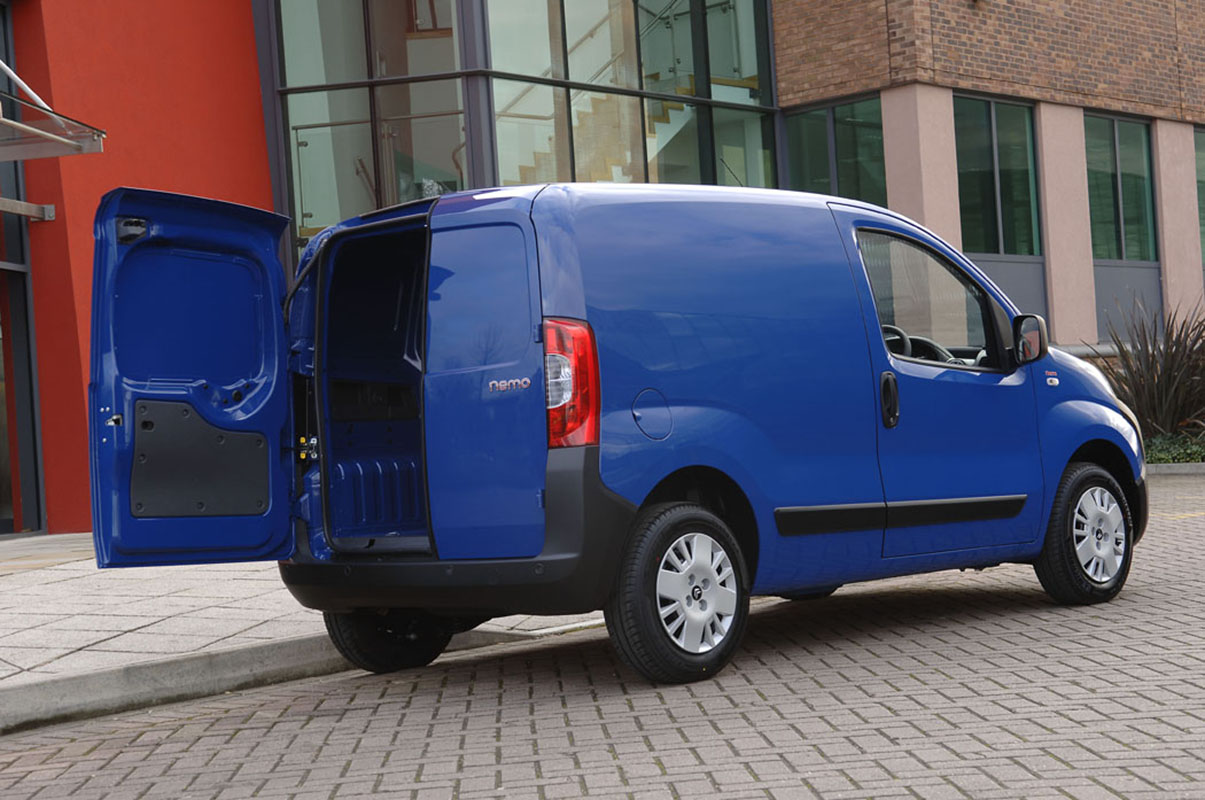 Citroen Nemo rear doors open