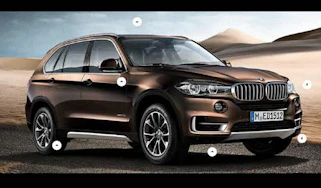 New BMW X5 front