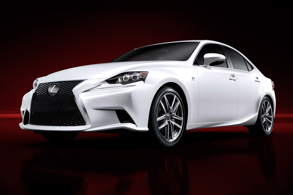 New Lexus IS F Sport front side