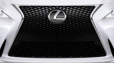 New Lexus IS F Sport spindle grille