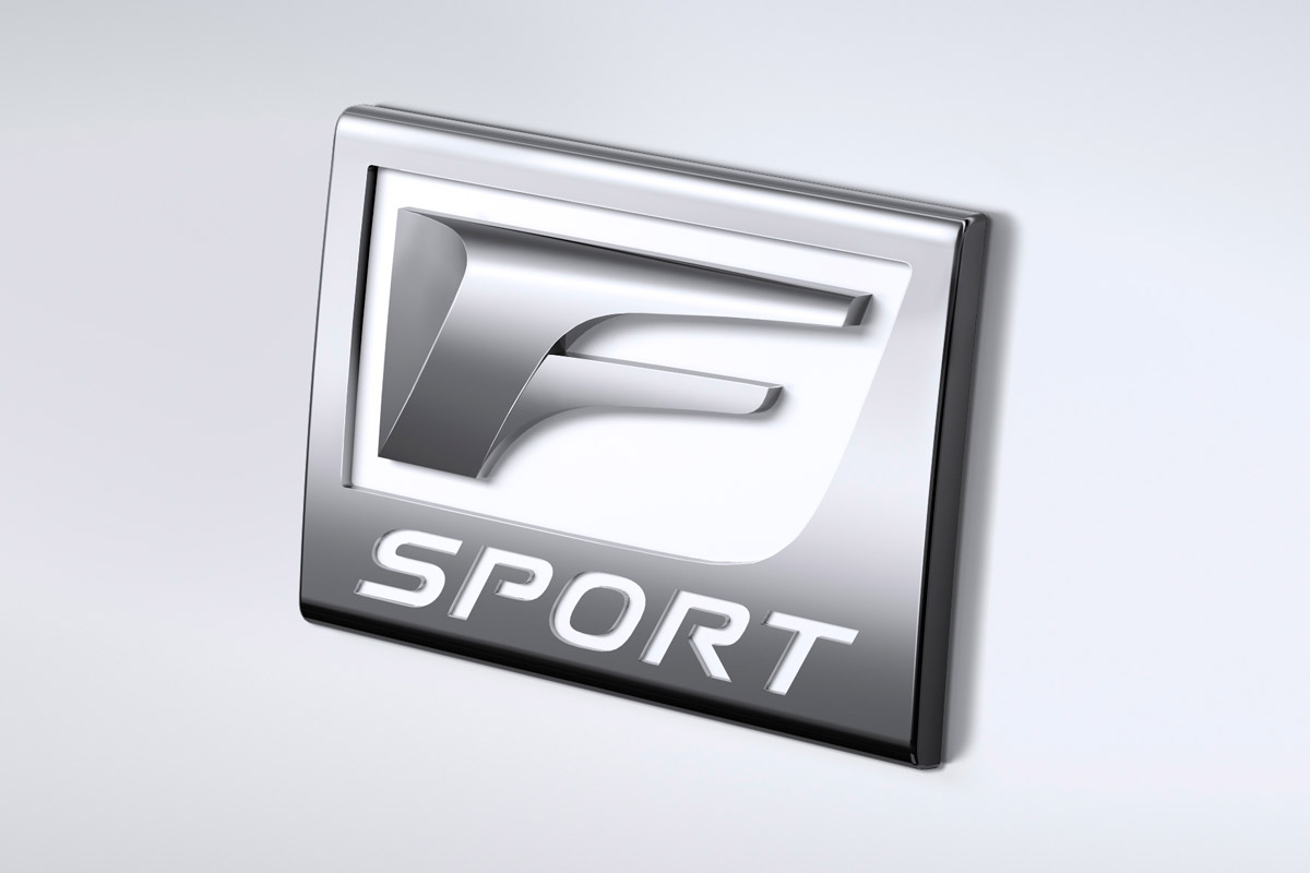 New Lexus IS F Sport badge