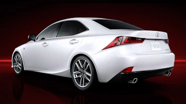 New Lexus IS F Sport rear side