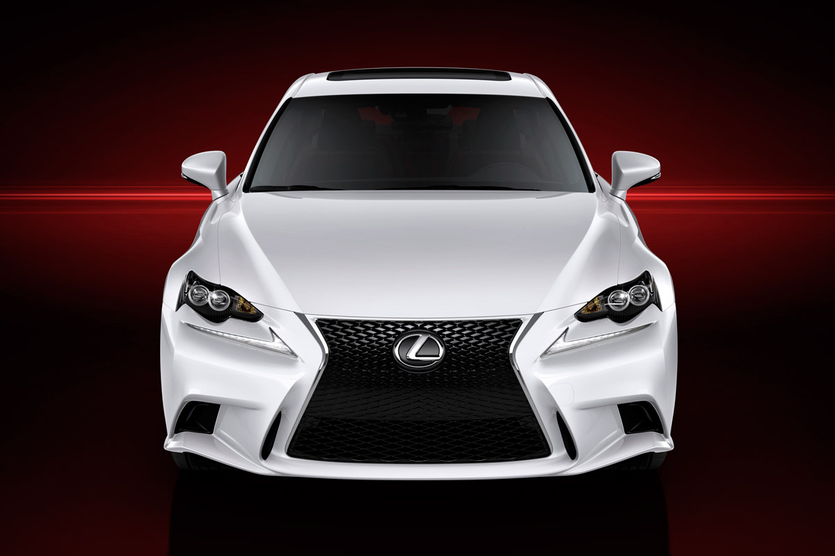 New Lexus IS F Sport front