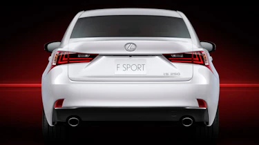 New Lexus IS F Sport rear