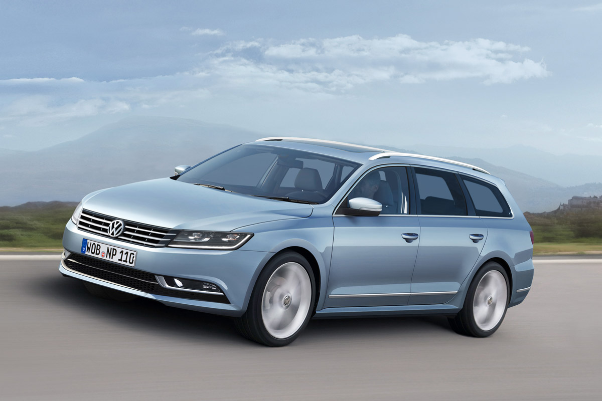 New VW Passat estate