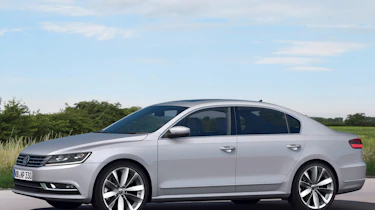 New VW Passat front