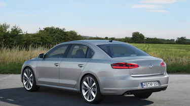 New VW Passat rear