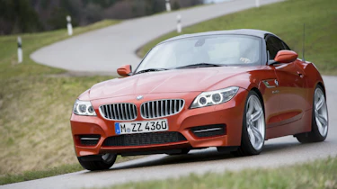 BMW Z4 front cornering