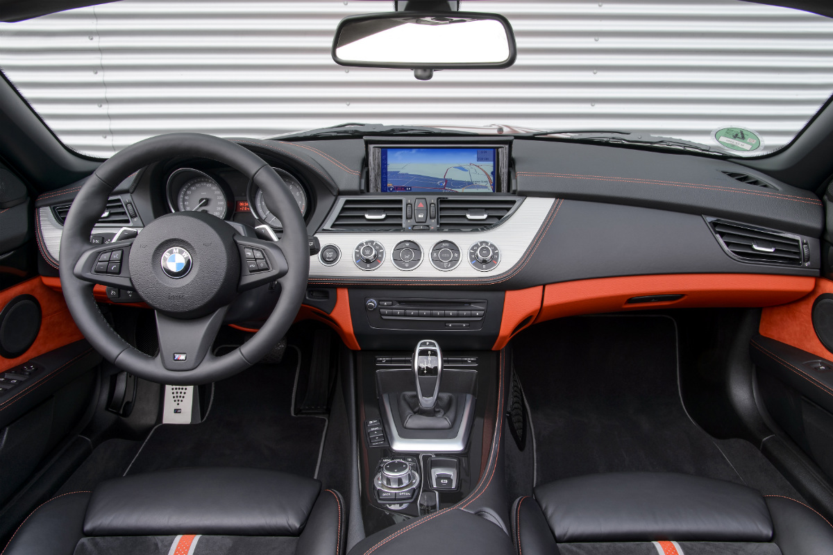New BMW Z4 interior
