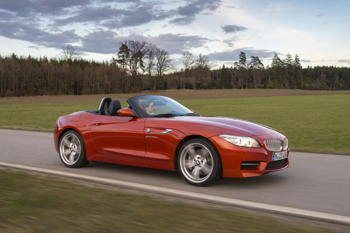 New BMW Z4 panning