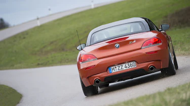 New BMW Z4 rear cornering