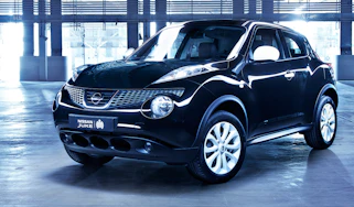 Nissan Juke Ministry of Sound edition front three-quarters