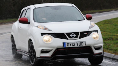 Nissan Juke Nismo front cornering