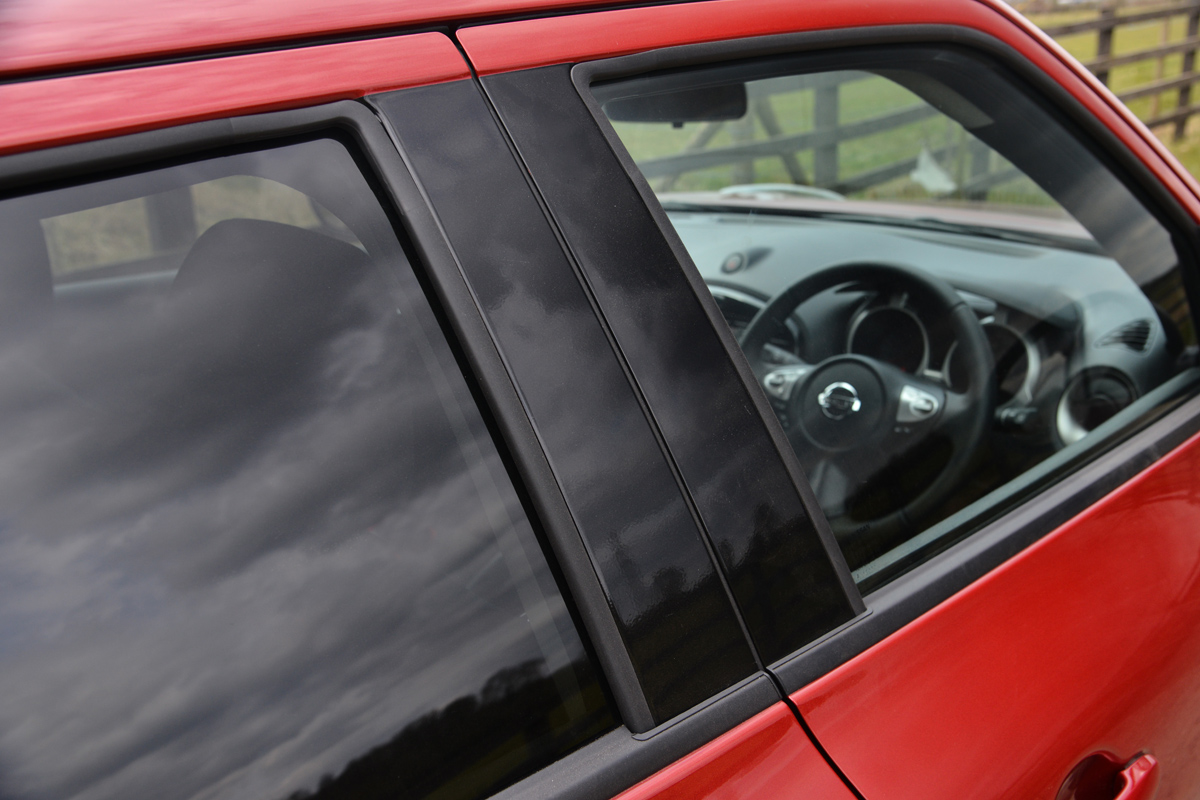 Nissan Juke n-tec privacy glass