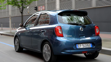 Nissan Micra rear tracking