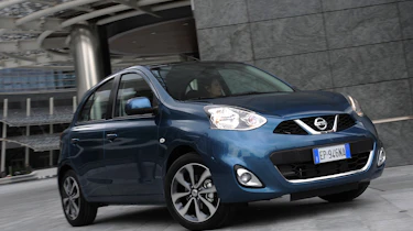 Nissan Micra front three-quarters