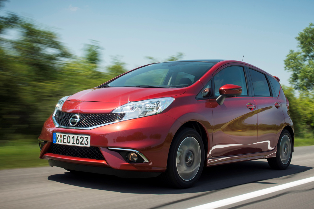 Nissan Note front tracking