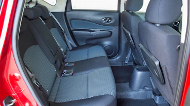 Nissan Note rear seats