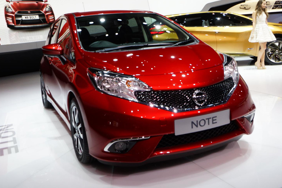 New Nissan Note front