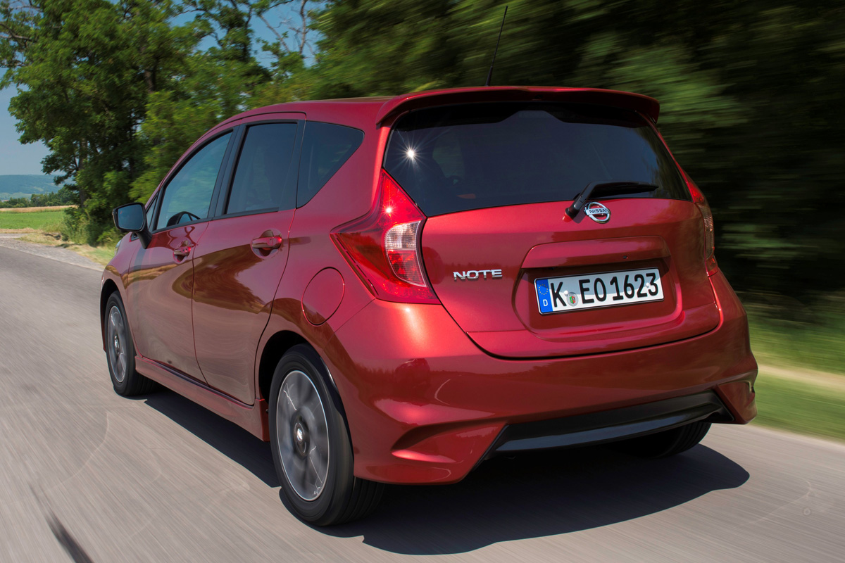 Nissan Note rear tracking