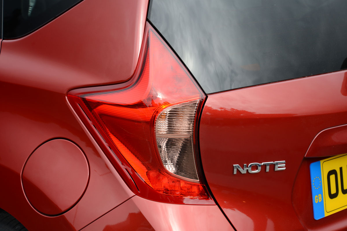 Nissan Note rear light