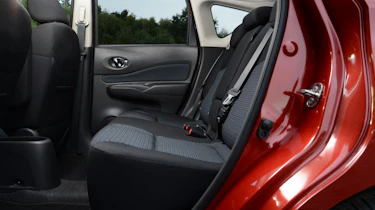 Nissan Note rear seat