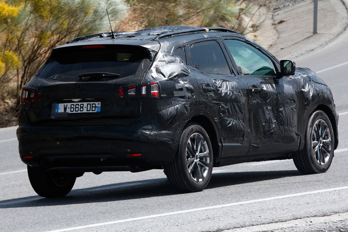 Nissan Qashqai rear